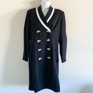 Vintage Danny & Nicole Sailor Midi Dress